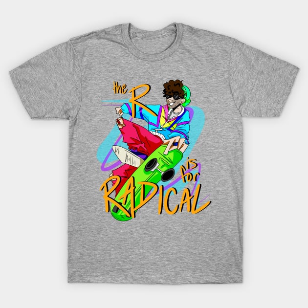 R for Radical T-Shirt by chaoticdesperate